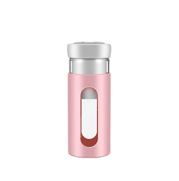 Portable USB Rechargeable Blender – 300ml Glass Smoothie Cup