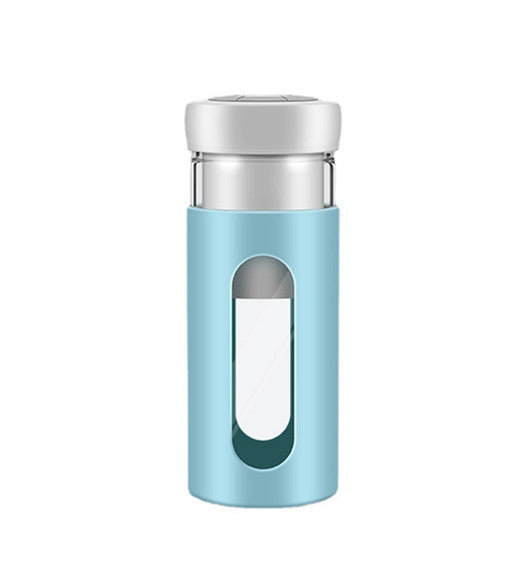 Portable USB Rechargeable Blender – 300ml Glass Smoothie Cup